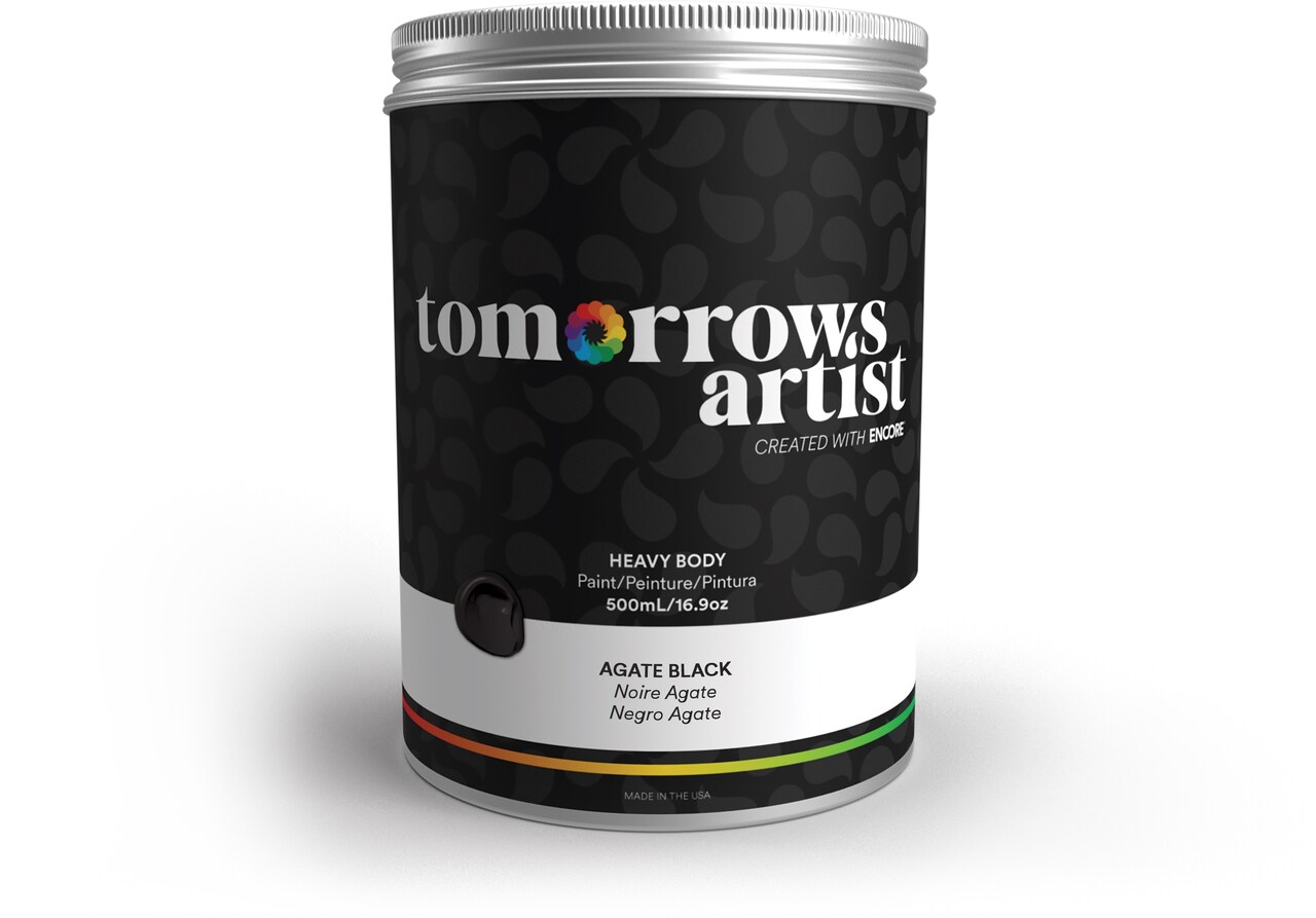 Tomorrows Artist: Heavy Body Eco-Friendly Sustainable Acrylic Art Paint 100ml/3.38oz, 250ml/8.45oz, 500ml/16.91oz, 1000ml/33.81oz